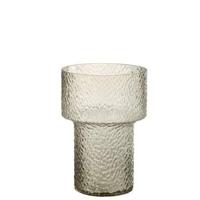 J-Line Vaas Betty Glas Transparant Small - thumbnail