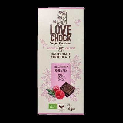 Lovechock Raspberry rosemary bio 70 Gram