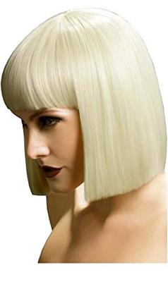 Professionele pruik kort blond Lola