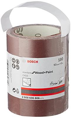 Bosch Accessories 2608606806 Schuurpapierrol Korrelgrootte (num) 180 (l x b) 5 m x 93 mm 5 m Bosch Accessories 2608606806 Schuurpapierrol Korrelgrootte (num) 180 (l x b) 5 m x 93 mm 5 m