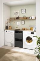 Schildmeyer Wasmachinekast Solea (2-delige set, Antraciet) - thumbnail