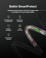Kabel USB naar Lightning Belkin CAB025HQ2MBK Zwart 2 m - thumbnail