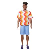 Mattel Fashionistas - Ken - With hearing aids and orange shirt pop - thumbnail