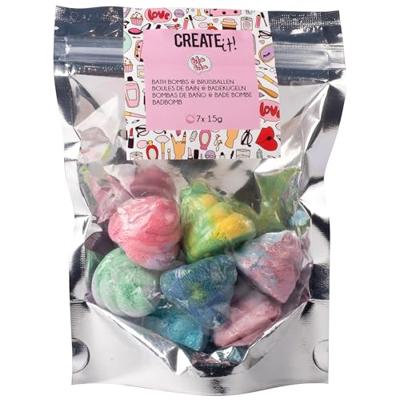 Create It! beauty bruisballen eenhoorn 7-pack