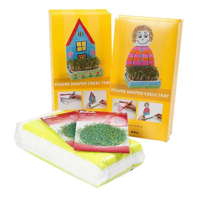 Creativ Company Waterkersbakje met figuur wit, 30st. Creativ Company Waterkersbakje met figuur wit, 30st.