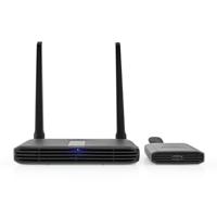 Nedis Draadloze HDMI-Zender | Wi-Fi | 2400-5000 MHz | 30 m (gezichtsveld) | Maximale resolutie: Full HD 1080p | 1.65 Gbps | IR Return-functie | Grijs - thumbnail