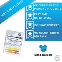 AlkaVitae Alka pH-Teststrips 100Stuks - thumbnail
