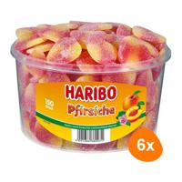 Haribo - Perziken - 6x 150 stuks - thumbnail