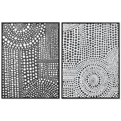 Canvas Home ESPRIT polyestyreen Canvas 60 x 3,5 x 80 cm