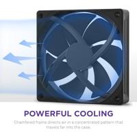 NZXT F120P - 120MM - Black - Static Pressure - thumbnail