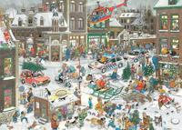 Jumbo Jan van haasteren legpuzzel - kerstmis, 1000st. - thumbnail