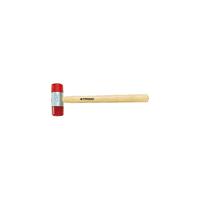 Promat/Tecwerk Plastic hamer | hoofd-d. 32 mm koplengte 96 mm | celluloseacetaat rood | hout - 4000811532 - thumbnail