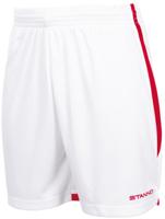 Stanno 420001K Focus Short Kids - White-Red - 152 - thumbnail