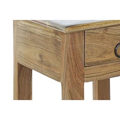 Bijzettafel DKD Home Decor Acacia 30 x 30 x 86 cm