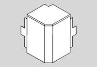 GGK 11856 Buitenhoek (b x h) 57 mm x 40 mm Zuiver wit 1 stuk(s) - thumbnail