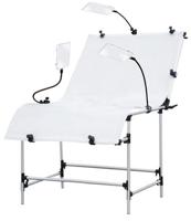 BRESSER BR-PT103 Foto Opnametafel 100x200cm met 3 LED lampen - thumbnail