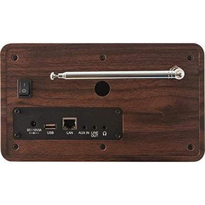 Imperial DABMAN i150 Internetradio Internet, DAB+, VHF (FM) USB, WiFi, LAN, Internetradio Hout