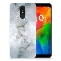 Smartphone hoesje LG Q7 Painting Grey - thumbnail