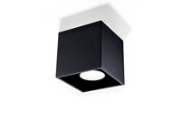 Sollux Plafondlamp Quad zwart - thumbnail