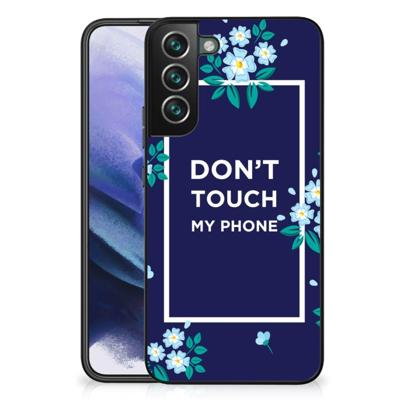 Samsung Galaxy S22 Plus | Telefoon Hoesje | Flowers Blue DTMP