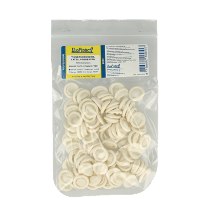 Duoprotect Vingercondoom maat S 100 Stuks Duoprotect Vingercondoom maat S 100 Stuks