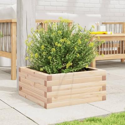 VidaXL Plantenbak 50x50x23 cm massief grenenhout VidaXL Plantenbak 50x50x23 cm massief grenenhout