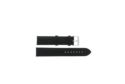 Horlogeband Tissot T109.410.16.032.00 / T600039639 Croco leder Zwart 19mm Horlogeband Tissot T109.410.16.032.00 / T600039639 Croco leder Zwart 19mm