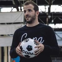 COPA Wedstrijd Voetbal Maat 5 Zwart Wit - thumbnail