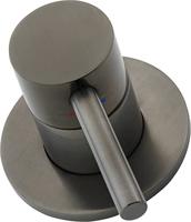 Ben Lavion 2-gats inbouw wastafelkraan afdekset gunmetal pvd - thumbnail