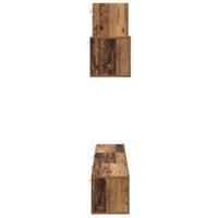 Tv-meubelset 7 pcs Oud hout 60 x 30 x 30 cm Bewerkt hout - thumbnail