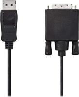 Nedis CCGP37200BK30 Displayport - Dvi-kabel Displayport Male - Dvi-d 24+1-pins Male 3,0 M Zwart - thumbnail