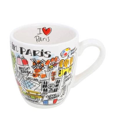 Blond Amsterdam minimok aardewerk paris 8x8.5cm multi