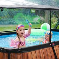 EXIT Zwembadoverkapping rechthoekig 300 x 200 cm - universeel - thumbnail