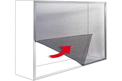 Muggennet IRS Wit 130 x 150 cm Glasvezel Ramen hechtend Muggennet IRS Wit 130 x 150 cm Glasvezel Ramen hechtend