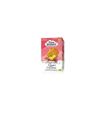 Farm Brothers Farm Brothers Gember & Citroen Koekjes Bio (150g) Farm Brothers Farm Brothers Gember & Citroen Koekjes Bio (150g)