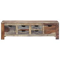 Salontafel 100x55x30 cm massief sheeshamhout grijs - thumbnail