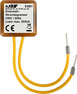 eQ-3 130366 Inschakelstroombegrenzer ESB1 Oranje IP20