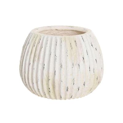 Vaas Home ESPRIT Wit Magnesium 36 x 36 x 26 cm Vaas Home ESPRIT Wit Magnesium 36 x 36 x 26 cm