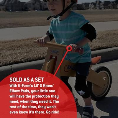 G-FORM knie en elleboog protectieset "lil&apos;g knee & elbow prote. set lil&apos;g l/xl