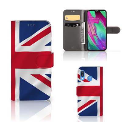 Samsung Galaxy A40 | Bookstyle Case | Groot-Brittannië