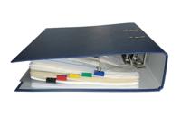 Papierklem MAUL foldback 215 13mm zwart 12 stuks - thumbnail