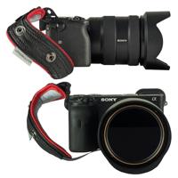 Spider SpiderPro Hand Strap V2, Black + Red Trim - thumbnail