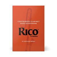 D&apos;Addario Woodwinds RFA1020 Rico Contrabasklarinet Riet, 2.0, 10-pack, Unfiled - thumbnail