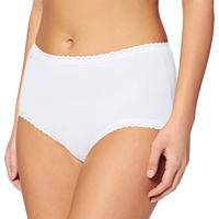 Dames 24/7 kanten midi heup slip - Natural Katoen - 46 - Wit | Dames slip - Onderbroek - Ondergoed - 46 - Onderbroek - Ondergoed - 46 - Onderbroek - thumbnail