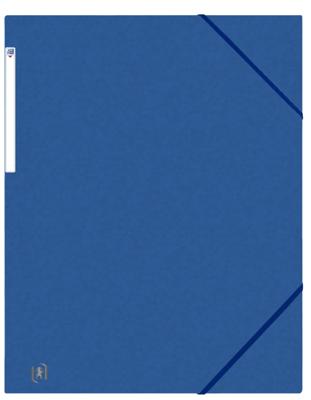 Elastomap oxford top file a3 3 kleppen 390gr blauw | 10 stuks Elastomap oxford top file a3 3 kleppen 390gr blauw | 10 stuks