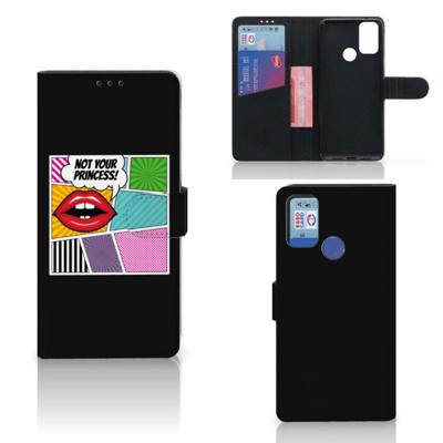 Alcatel 1S (2021) | Wallet Case | met Pasjes | Popart Princess Alcatel 1S (2021) | Wallet Case | met Pasjes | Popart Princess