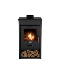 Cosistove Mid Houtkachel Zwart - thumbnail