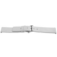 Horlogeband Universeel K510 Leder Wit 28mm - thumbnail