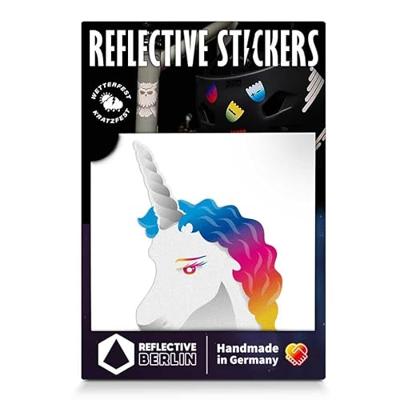 REFLECTIVE BERLIN reflex-stickers "decals" refl.strip refl.berlin decals unicorn rainbow