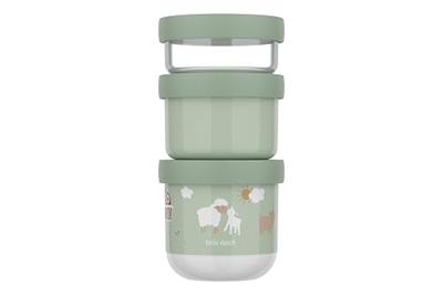 Mepal snackbox stack mio 3-delig little farm